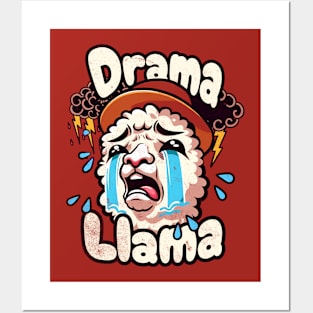 Drama Llama - Existential Dread Posters and Art